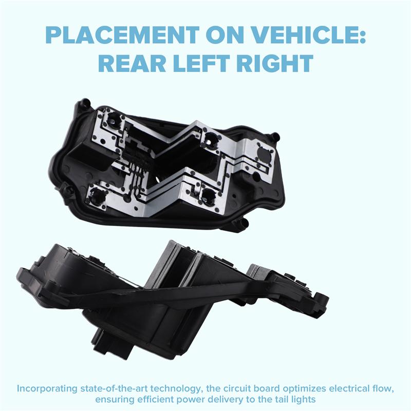 Ac29-1Pair For Citroen Elysee C-Elysee M43R 2014-2016 Taillight Socket Holder Base Rear Tail Lamp Circuit Board Bulb Base