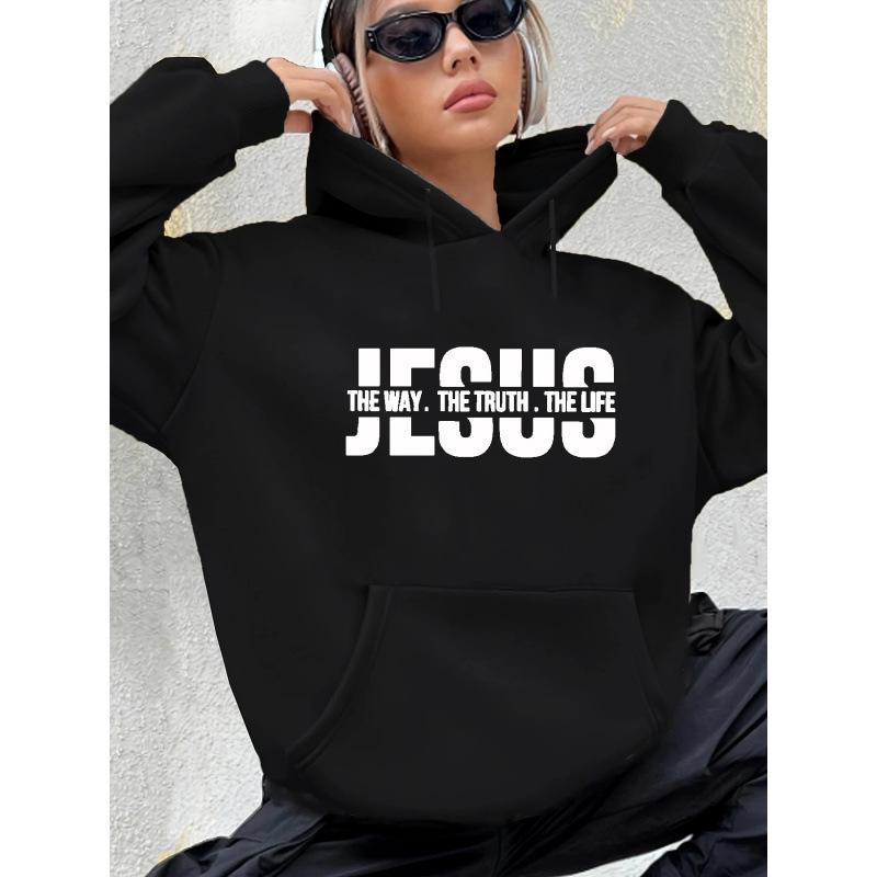 Gotischer Oversized Hoodie für Paare - Unisex Harajuku Stil mit Buchstabenaufdruck