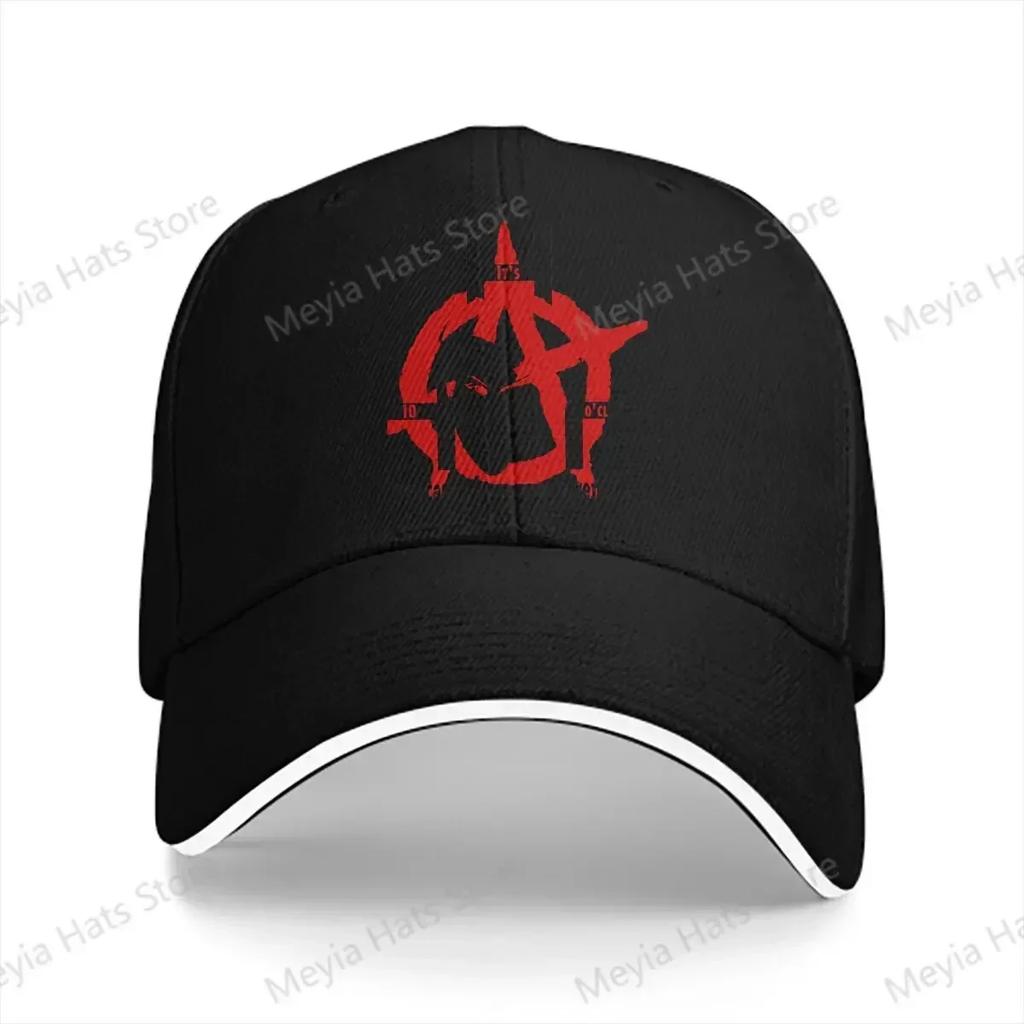 Mark Hunter Anarchy Anarchist Symbols Outdoor Cap Sun Visor Hip Hop Caps Cowboy Hat Peaked Hats