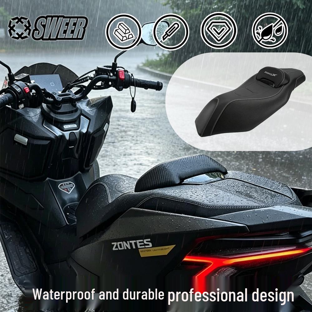 Zongshen 150X Motorcycle Seat Cushion: Enhanced Comfort & Lumbar Support
