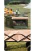 Portable Folding Cart for Camping & Shopping with 7-Inch Wheels