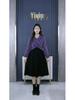 Spring Luxe Lace Jacquard Velvet Plus Size Dress for Women