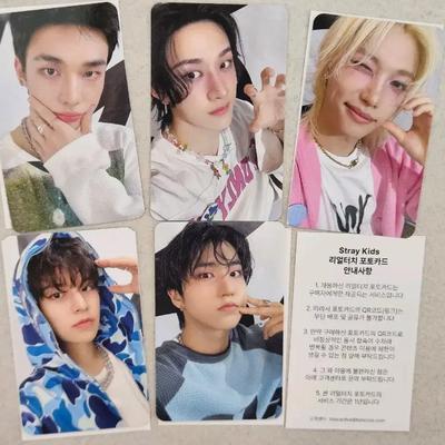 Stray Kids Celebrity Real Touch Photo Cards (5 Types)