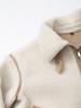 European & American Retro High Street Style Double-Sided Fleece Jacket