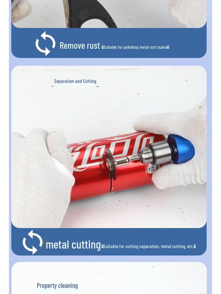 Mini Handheld Electric Drill & Grinder - Low Power Tool for Precision Hole Punching