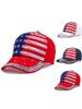 American Flag Rhinestone Baseball Cap For Adults Casual Outdoor Party Hat