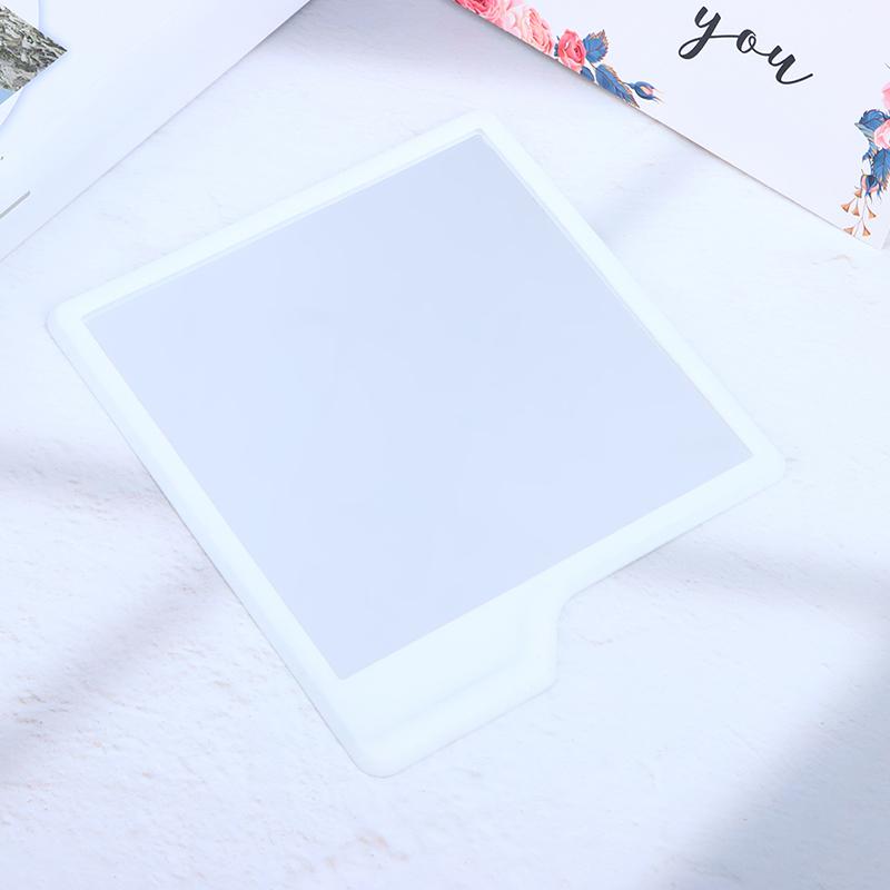Fashion Silicone Mirror Self Grips Mirror Shatterproof Shaving Makeup Shower Silicone Travel Washroom