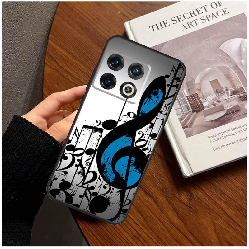 Music Note Symbol Piano Case For OnePlus 8T 10T 9R 10R 12R 11 12 9 10 Pro Nord CE 2 3 Lite CE4 2T N10 N20 N30 Cover