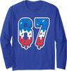 Six Seven Drippy Cream Sports 67 Cool Meme Nice Unisex Long Sleeve T-Shirt