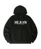 H/V Ordinary Hv Oversized Fleece Hoodie_Black (Soh4-4Hv019)