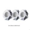 3 Pieces Sink Overflow Cover Basin Trim Practical Creative Remplacement Round Caps Insert in Hole