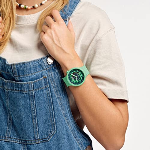 Swatch FRESH SQUEEZE BIG BOLD SB01G101 Green Watch