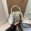 Niche light luxury portable shell bag women's new high-end retro fashion shoulder messenger bag