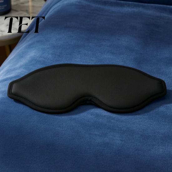 Ergonomic Sleep Blindfold Mask for Men Women, 3D Blackout Eye Masks with Adjustable Elastic Strap Side Cover Rest Sleepers, Light Blocking Sleeping