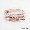 Cao Shi Elegant Micro-inlaid Ring: Perfect for Banquets, Evening Attire, or Wedding Proposals