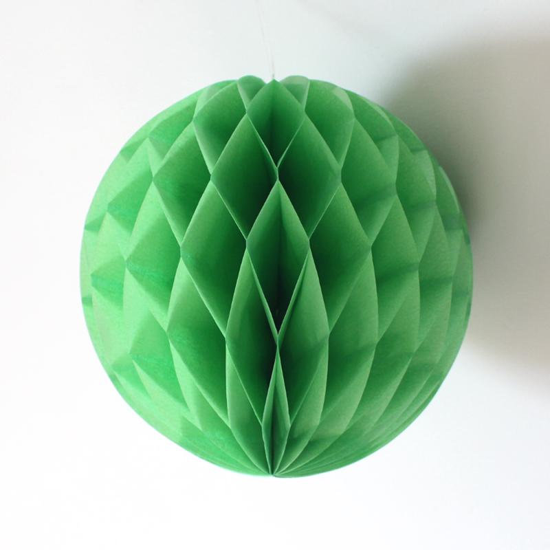 Hot Sale 10/15/20/25/30cm Decorative White Gray Tissue Paper Lantern Honeycomb Ball Wedding Kid Birthday Decoration Babyshower