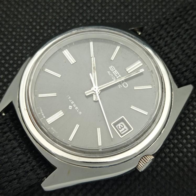 USED VINTAGE SEIKO AUTOMATIC 6118 JAPAN MENS ORIGINAL DIAL WATCH 621d-a415715-2 SKU621d-a415715
