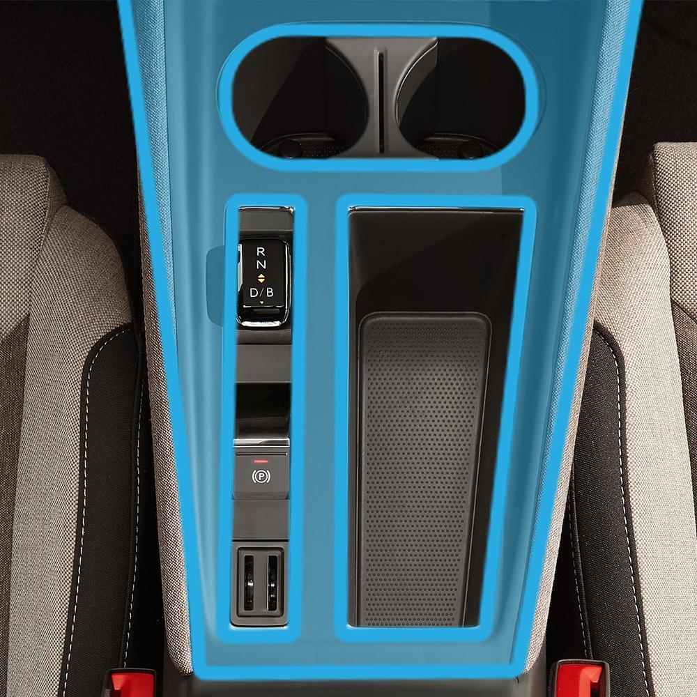 Pellicola TPU Pretagliata per Interni Auto per Skoda ENYAQ iV 2021-2024 Console Centrale Media Cruscotto Navigazione Pellicola Protettiva Antigraffio