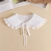Perfect Match Korean Style Fake Collar Shawl For Womens Multifunctional Sunscreen Detachable Doll Collars Shawl Lapel Small Cape False Collar