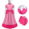Costume da Cosplay di Principessa Peach per Halloween - Super Mario Bros