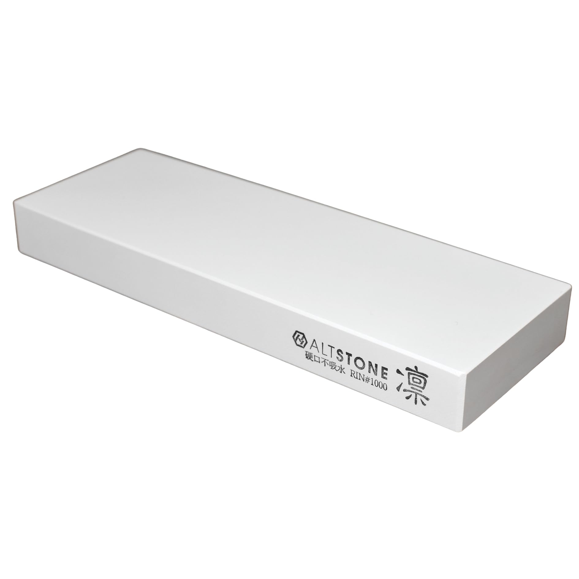 

ALTSTONE Sharpening Stone Regular and Precise Medium Grit Stone 1000 Knife Sharpening Stone Ceramic Made in Japan RIN Non-Absorbent Size [Hard білий