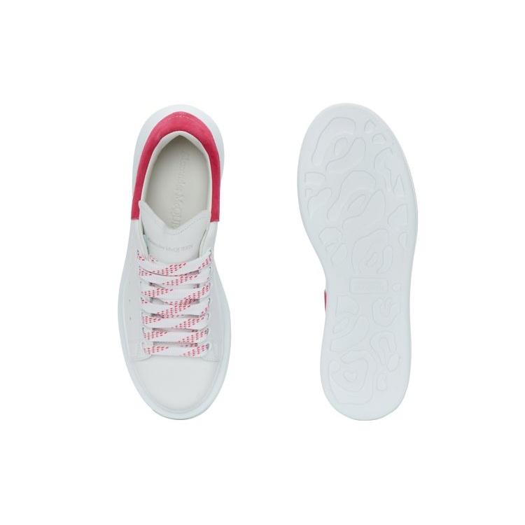 (WMNS) Alexander McQueen Oversized Sneaker 'White Peony Pink' Women's 553770WHGP79444
