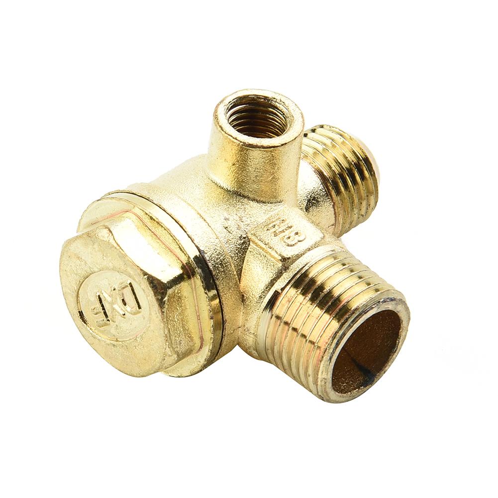 

For Air Compressor Check Valve Featuring Zinc Alloy 3 Port Male Threaded Connector for Pipeline and Compressor Applications China Mainland