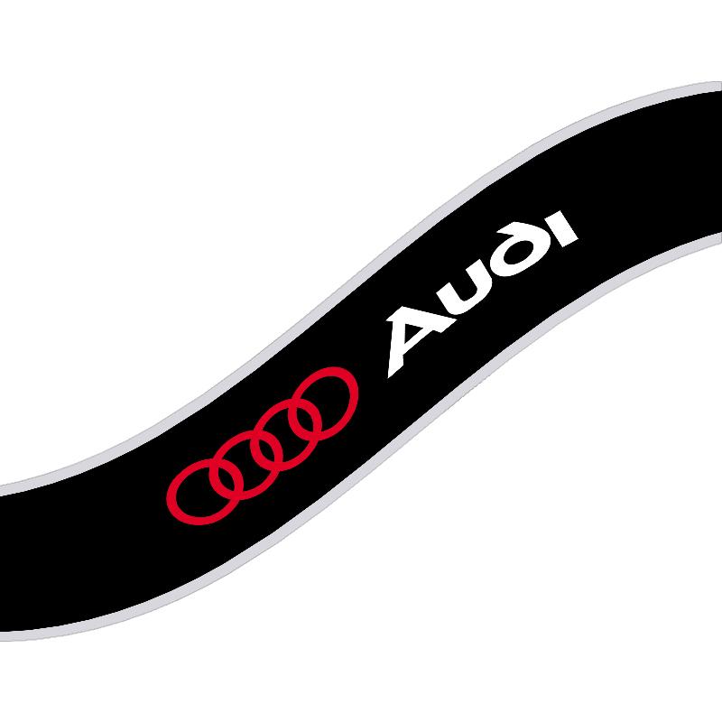 1Pcs Car Front Windshield Emblem Stickers Front and Rear Decorative For Audi S8 TT A4L A6L RS3 RS4 RS5 RS6 C6 S3 S4 S5 S6 S8 A7 A8 A3 A4 A5 Q3 Q5 Q7