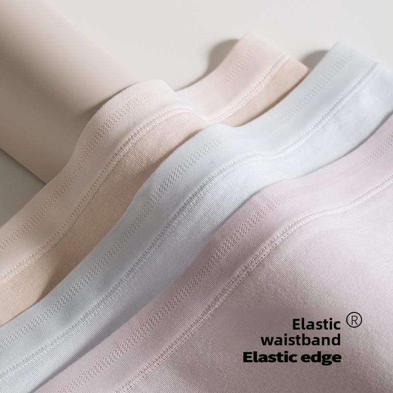 Female Spring and Summer Cotton 7A Antibacterial Extended High Waist Briefs