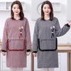 Breathable Smock Apron Dirt-resistant Overalls Apron Fashion Kitchen Cooking Apron  Home Cooking