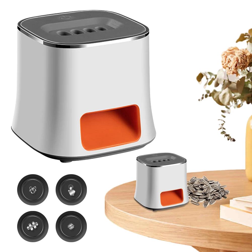 Novelty Automatic Sunflower Melon Seed Peeling Machine Opener Nutcracker Walnut Lazy Electric Melon Peeler SeedMachine