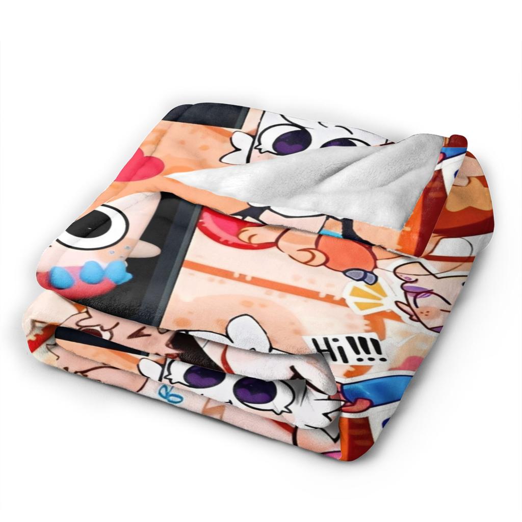 Dandys World Shelly Blanket Catoon Wool Novelty Breathable Throw Blankets for Coverlet Spring/Autumn