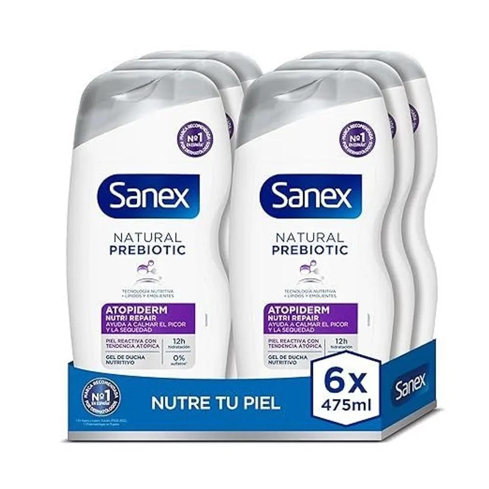 Гель для душа Sanex Natural Prebiotic 450 мл x 6