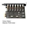 PCIE to USB3.0 Expansion Adapter Card 7Port PCIE Desktop Computer Expansion Card