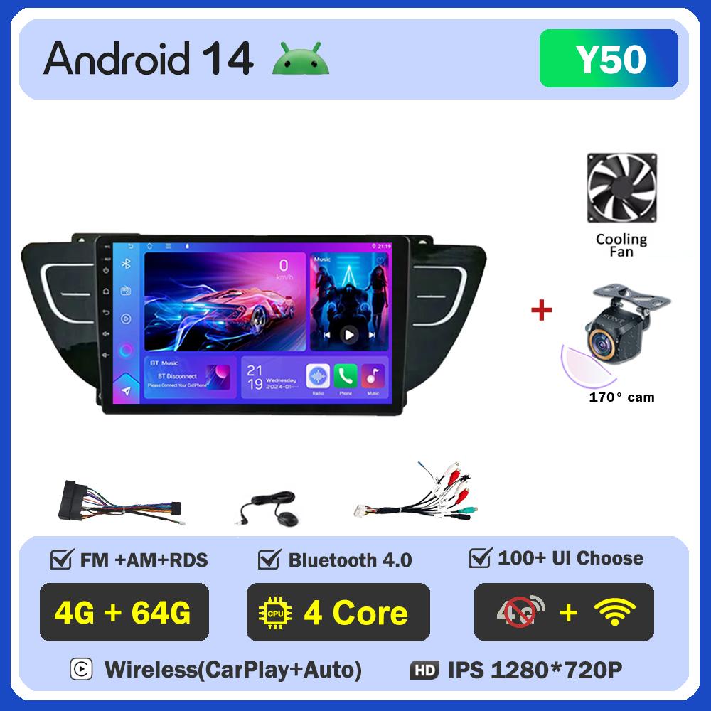Car Video Player For Geely Atlas NL3 2016 - 2020 Carplay Android  Auto Radio Intelligent System GPS Navigation Touch Screen RDS