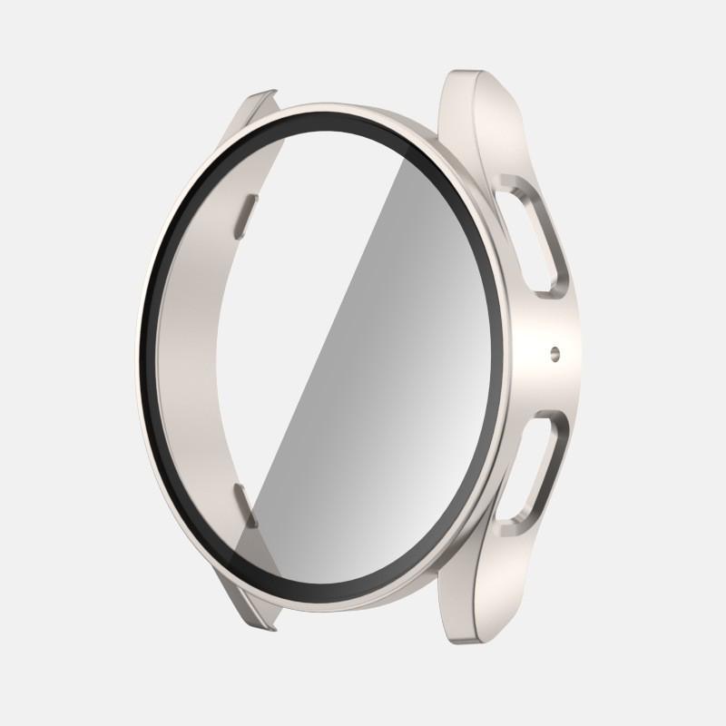 Samsung Galaxy Watch7 Full Coverage Protective Case with Integrated Screen Film