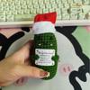 Crochet Emotional Support Cucumber Doll With Flower Home Room Decoration Handmade Knitted Positive Xmas Potato Christmas Gift
