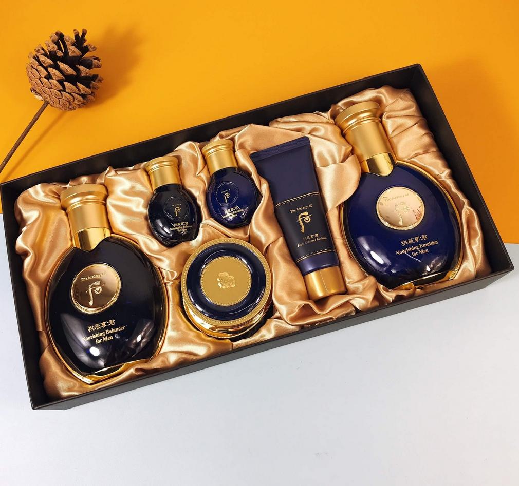 The history of whoo Gongjinhyang Kun Zestaw Specjalny 3 szt. dla Mężczyzn 6 produktów / Nawilżający, Kosmetyki Koreańskie, Kbeauty