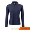 2025 Autumn/Winter Women's Long Sleeve Polo Shirt - Soft, Skin-Friendly, Moisture-Wicking, Heat-Retaining, and Warm-Locking Design