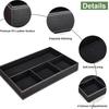Multifunctional Leather Desktop Storage Box File Tray Porch Creative Storage Tray Home Parts Tray Storage