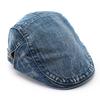 1pc Four Seasons Denim Solid Newsboy Caps Men Washed Flat Peaked Cap Women Painter Beret Hats,Men Painter Beret Hats for Tralve