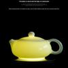 Qianyu Mutton Fat Jade White Ceramic Kung Fu Teapot