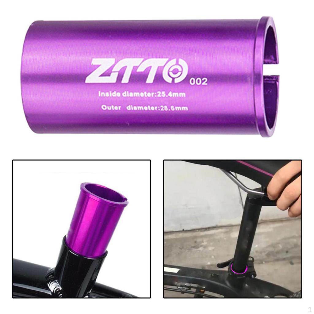 Bike Adapter, Reducer Sleeve Conversion Made of Aluminum, Rustproof And Hard