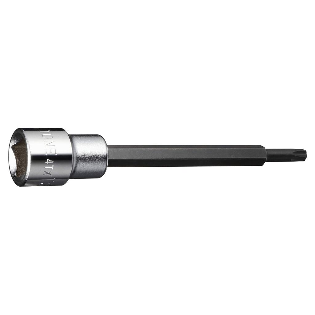 TONE Long Torx Socket T30L (Heavy Duty) 4TX-T30L, 12.7mm (1/2") Drive,