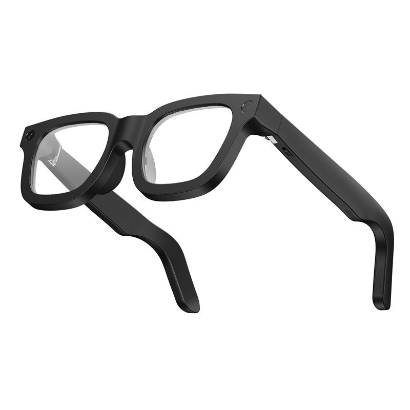 E02C Smart Glasses: Touch-Control, 4-Color Change, 800W HD, Voice Wake-Up, AI Photo Recognition
