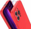 Losvick iPhone 13 Pro Case with 2x Tempered Glass Screen Protector Red