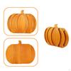 Halloween Pumpkin Shaped Serving Tray, Divided Chip and Board, Appetizer Platter for