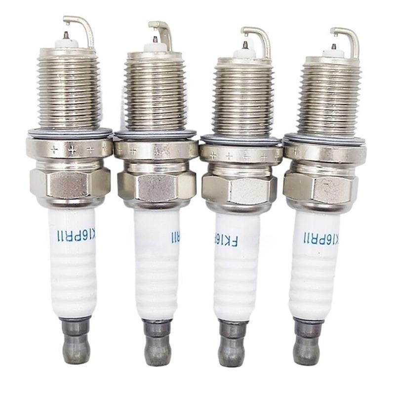 4/6PCS duální iridium zapalovací svíčka ZYY1-18110 FK16PR11 pro Mazda 2 3BK 1.3L ZJ-VE ZJ46 ZJ07 ZJ30 ZJ32 ZYY1-18-110 Autosvíčky