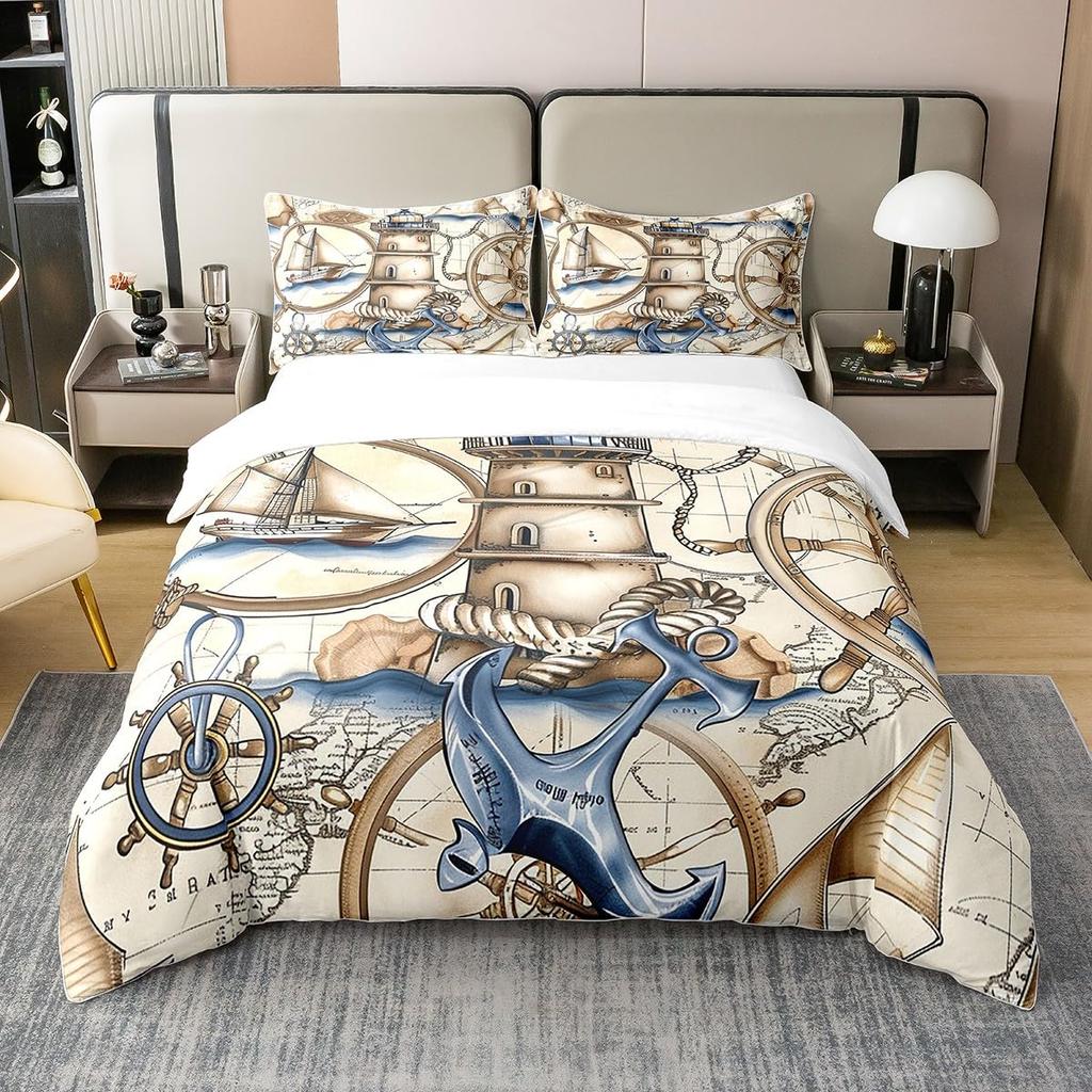 Steering Wheel Duvet Cover For Adults Queen Quilt Covers Lightweight Down Bedroom Decor 2 Pillowcases 1 Duvet Cover No Comforter