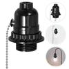 Pull Chain Lampholder Lamp Head Lamp Socket Replacement Pullswitch Holder Ceiling Light Parts Lamp Bases Adapter